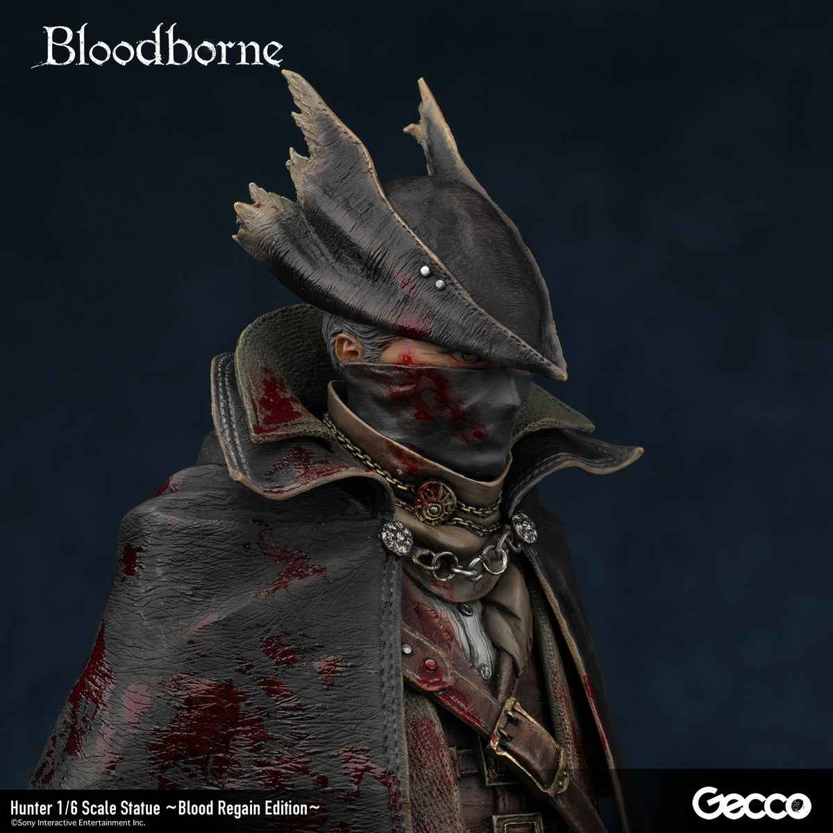 Bloodborne ~ Gecco Studio ~ The Hunter Blood Regain ~ Licensed PVC Figure