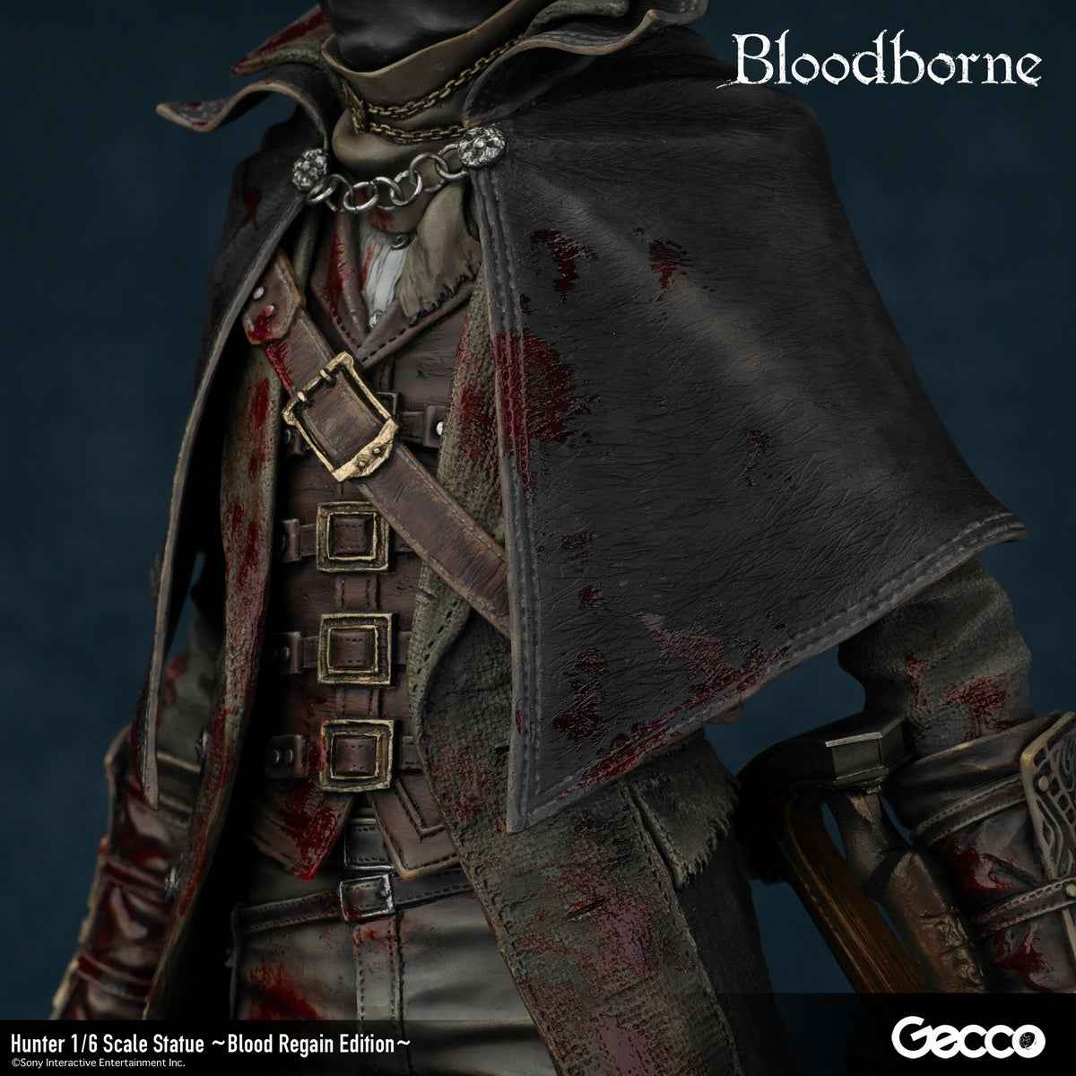 Bloodborne ~ Gecco Studio ~ The Hunter Blood Regain ~ Licensed PVC Figure