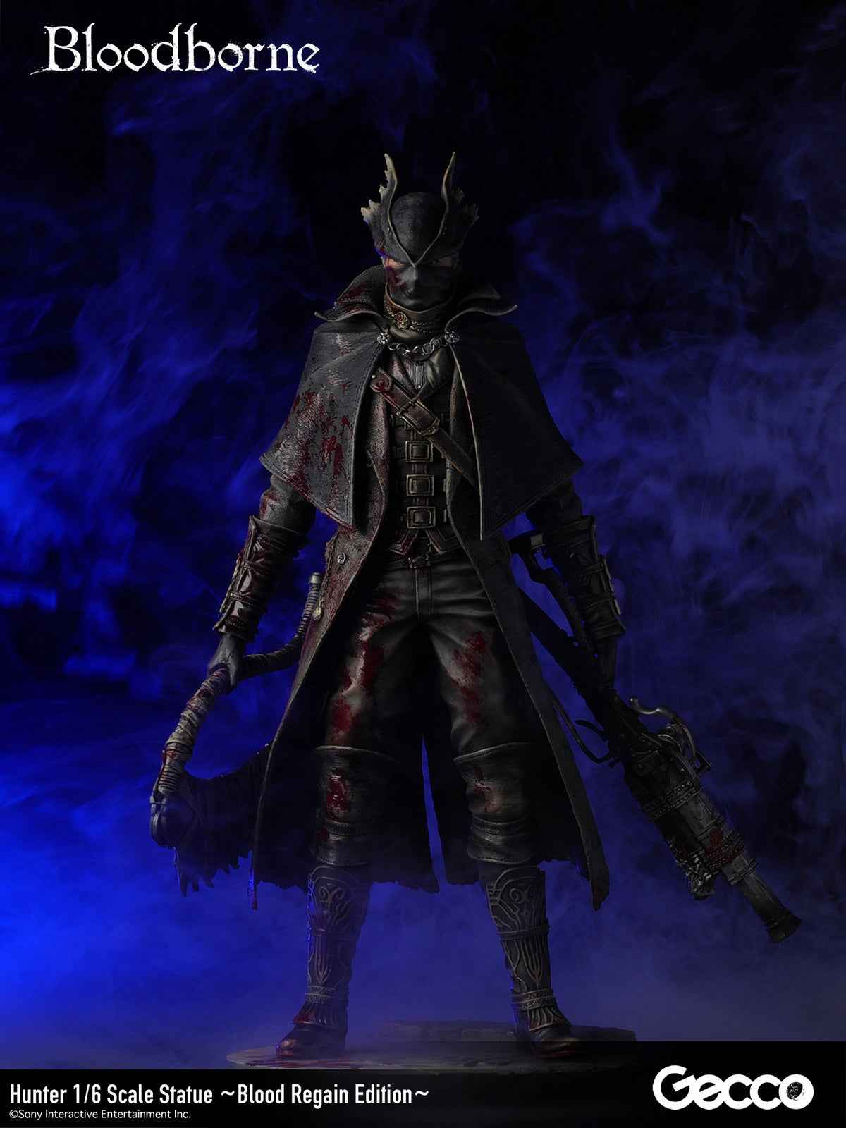 Bloodborne ~ Gecco Studio ~ The Hunter Blood Regain ~ Licensed PVC Figure