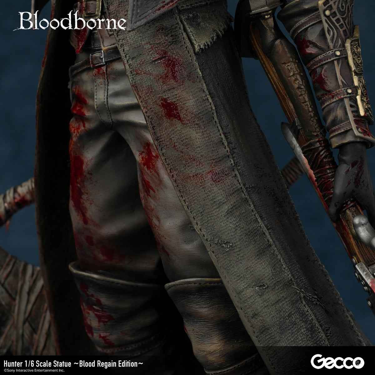 Bloodborne ~ Gecco Studio ~ The Hunter Blood Regain ~ Licensed PVC Figure