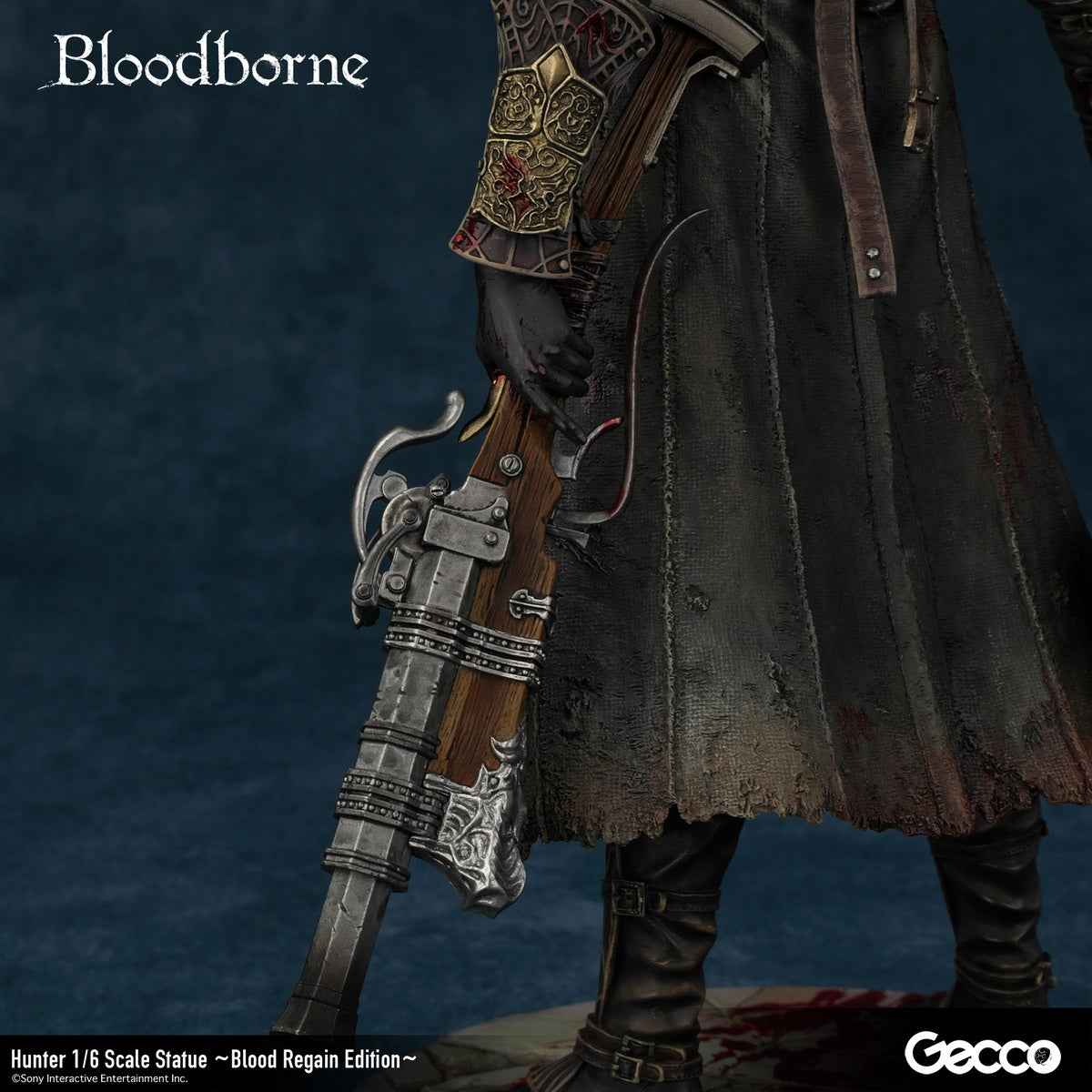 Bloodborne ~ Gecco Studio ~ The Hunter Blood Regain ~ Licensed PVC Figure