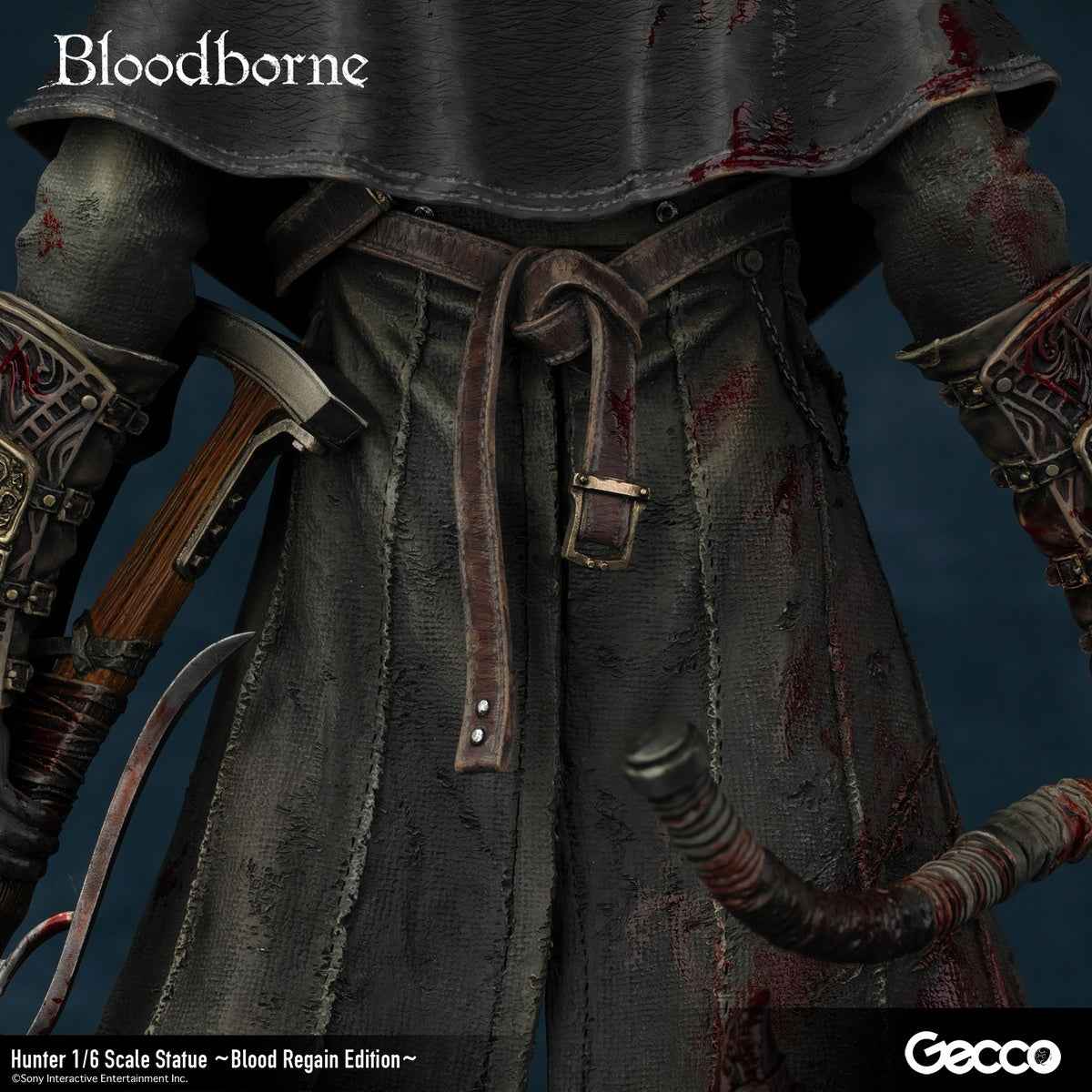 Bloodborne ~ Gecco Studio ~ The Hunter Blood Regain ~ Licensed PVC Figure