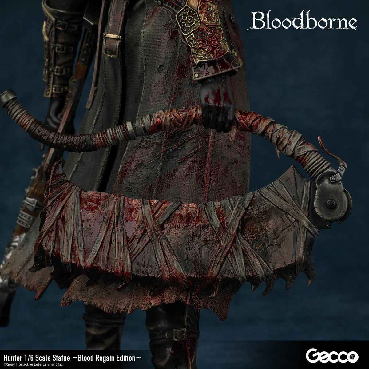 Bloodborne ~ Gecco Studio ~ The Hunter Blood Regain ~ Licensed PVC Figure