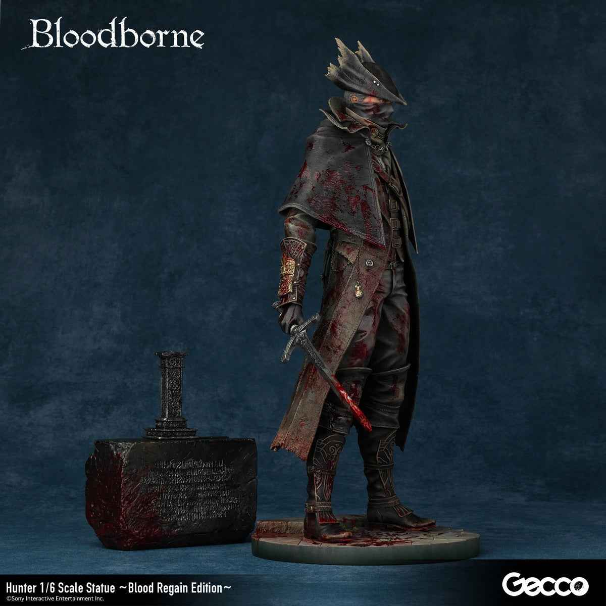 Bloodborne ~ Gecco Studio ~ The Hunter Blood Regain ~ Licensed PVC Figure