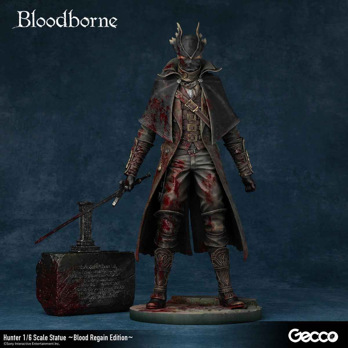 Bloodborne ~ Gecco Studio ~ The Hunter Blood Regain ~ Licensed PVC Figure