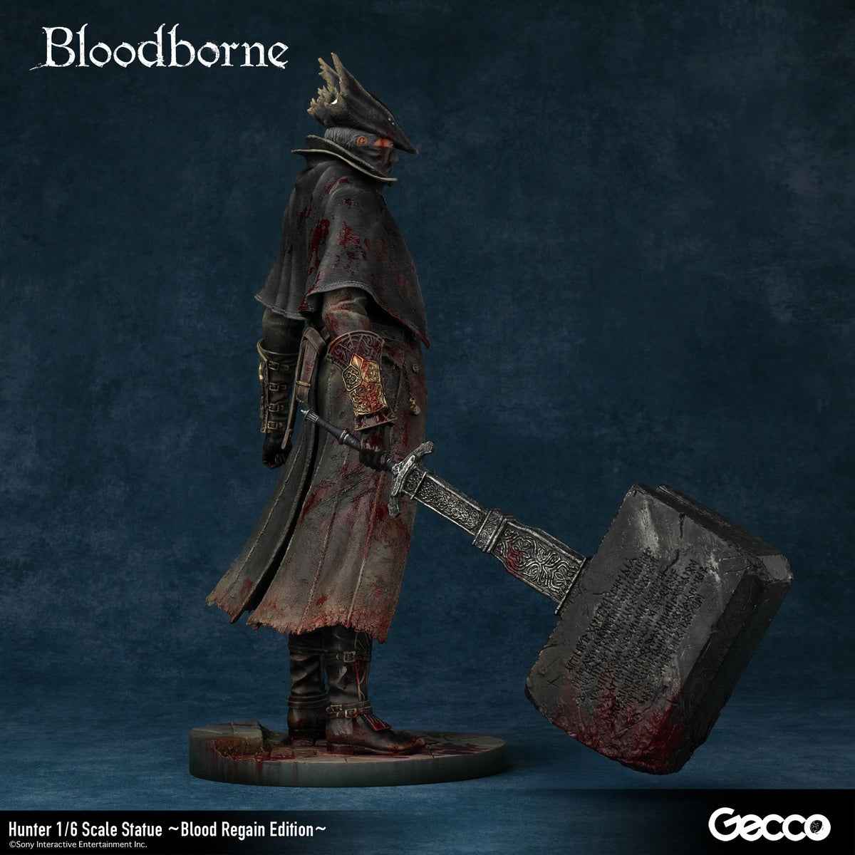 Bloodborne ~ Gecco Studio ~ The Hunter Blood Regain ~ Licensed PVC Figure