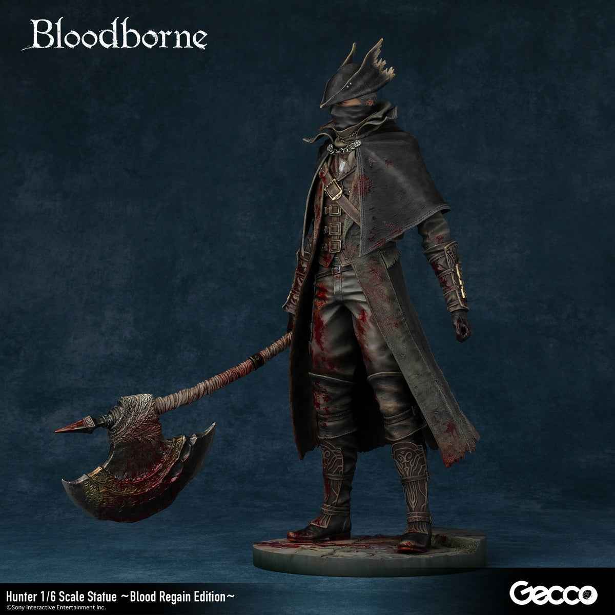 Bloodborne ~ Gecco Studio ~ The Hunter Blood Regain ~ Licensed PVC Figure
