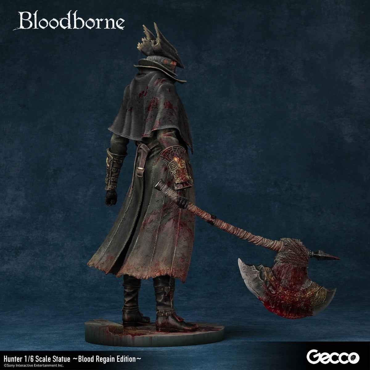 Bloodborne ~ Gecco Studio ~ The Hunter Blood Regain ~ Licensed PVC Figure
