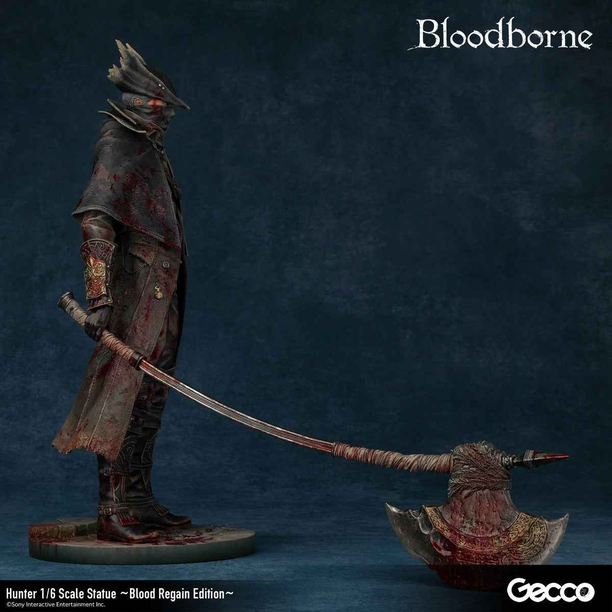 Bloodborne ~ Gecco Studio ~ The Hunter Blood Regain ~ Licensed PVC Figure