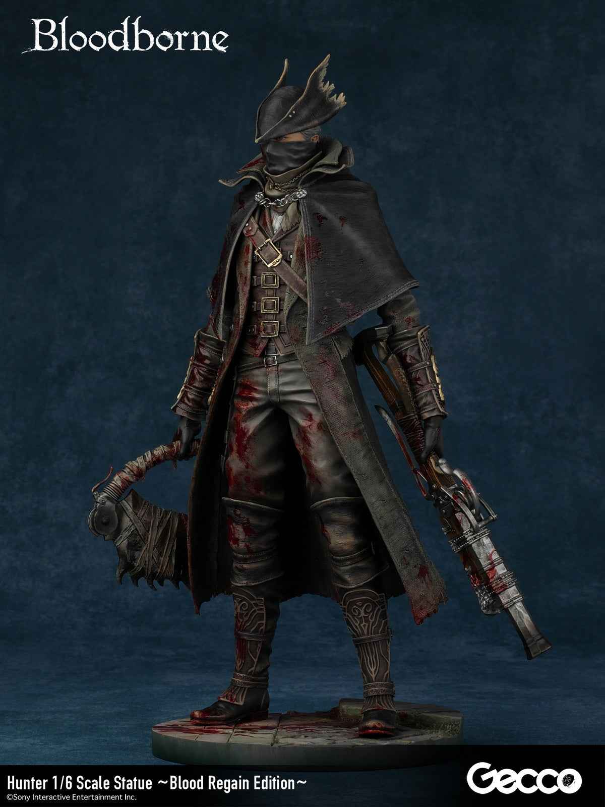 Bloodborne ~ Gecco Studio ~ The Hunter Blood Regain ~ Licensed PVC Figure