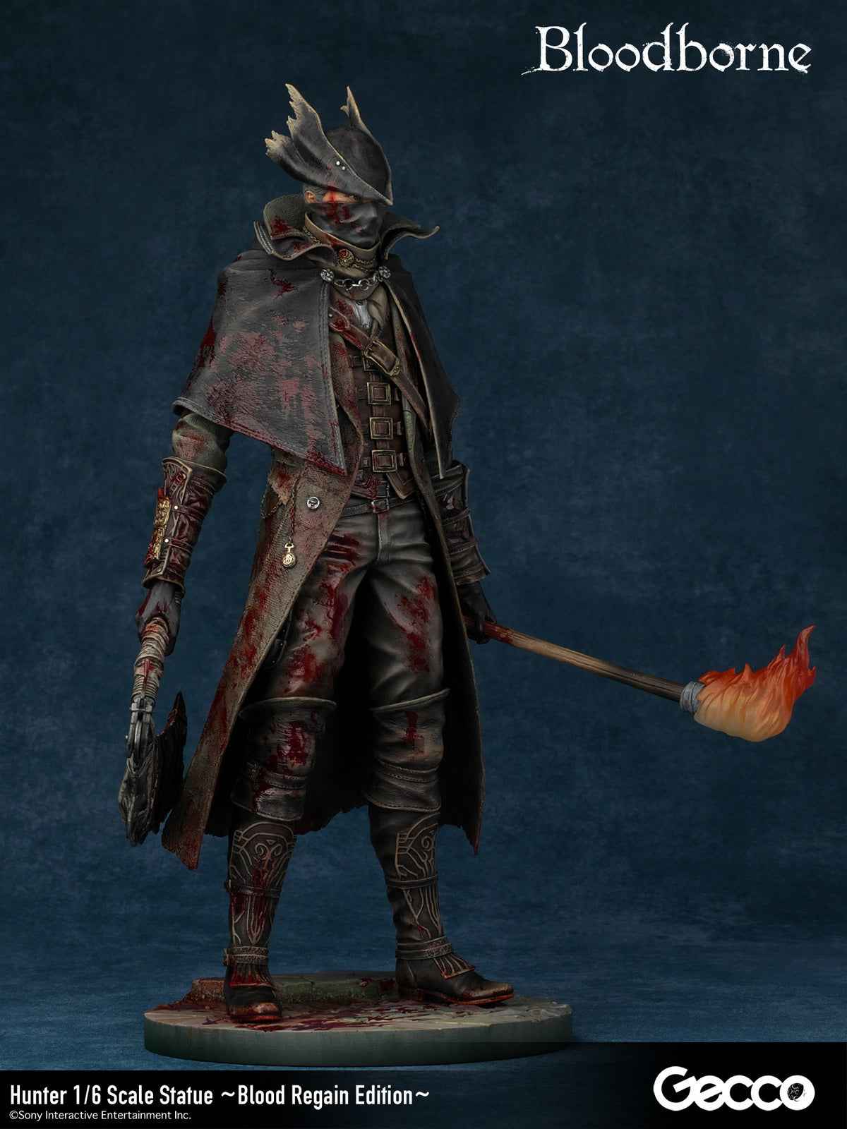 Bloodborne ~ Gecco Studio ~ The Hunter Blood Regain ~ Licensed PVC Figure