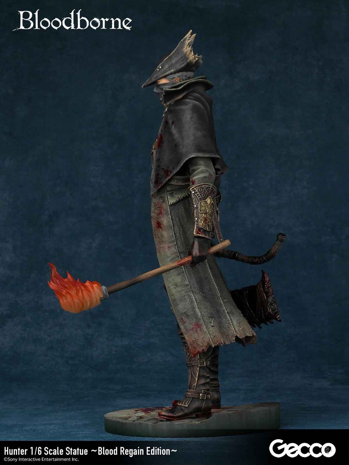 Bloodborne ~ Gecco Studio ~ The Hunter Blood Regain ~ Licensed PVC Figure