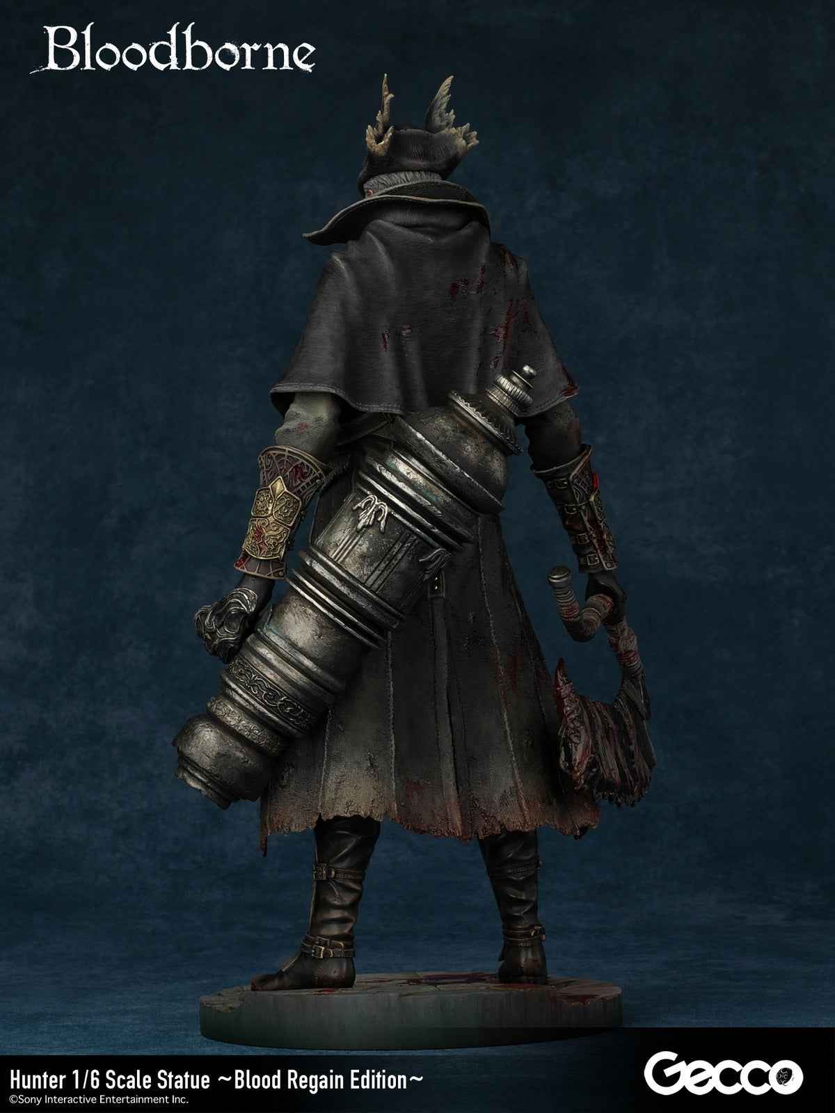 Bloodborne ~ Gecco Studio ~ The Hunter Blood Regain ~ Licensed PVC Figure