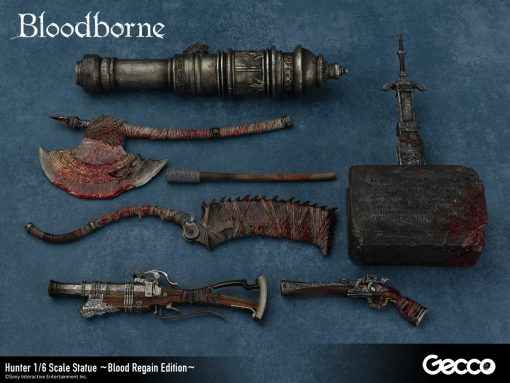 Bloodborne ~ Gecco Studio ~ The Hunter Blood Regain ~ Licensed PVC Figure
