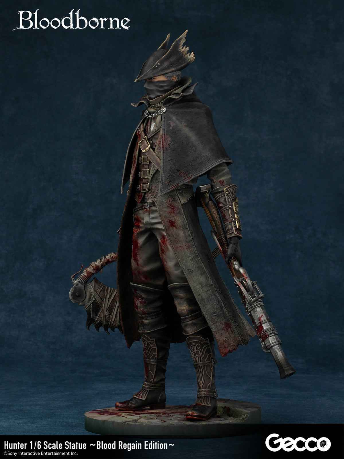 Bloodborne ~ Gecco Studio ~ The Hunter Blood Regain ~ Licensed PVC Figure