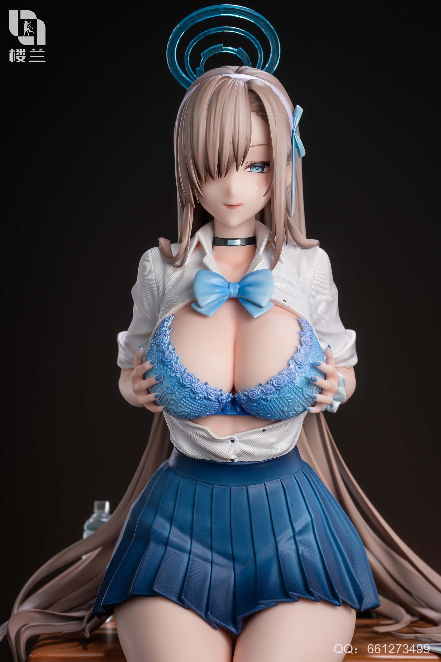 Blue Archive Lou Lan Studio Secretary Ichinose Asuna 1/4 Resin Statue