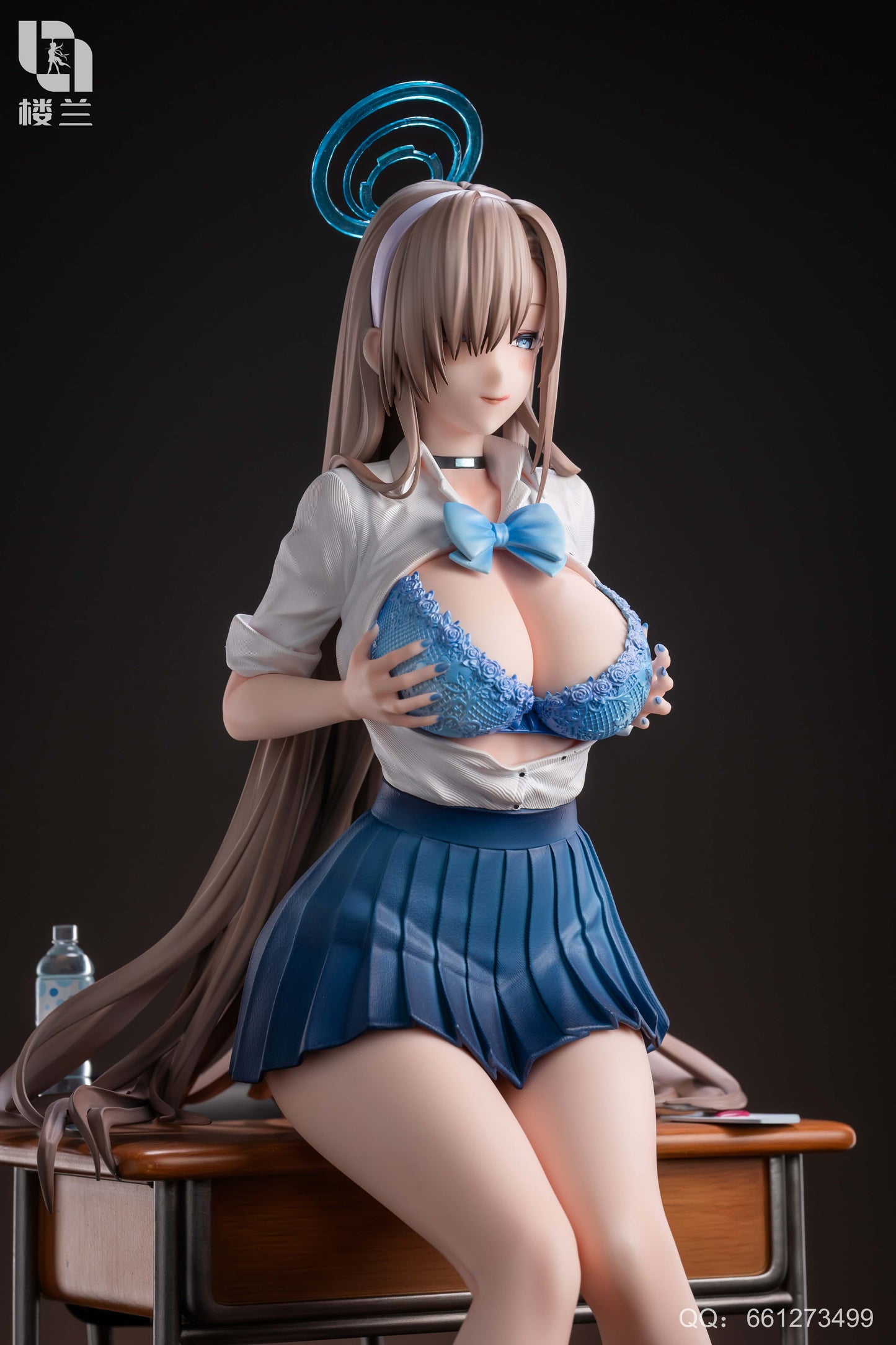 Blue Archive Lou Lan Studio Secretary Ichinose Asuna 1/4 Resin Statue