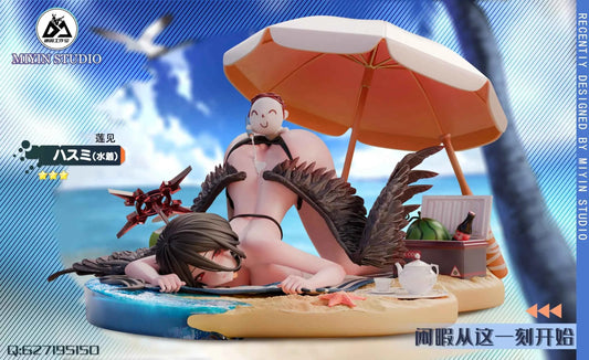 Blue Archive Mi Yin Studio Swimsuit Hasumi Resin Statue