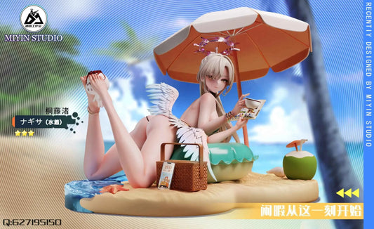 Blue Archive Mi Yin Studio Swimsuit Kirifuji Nagisa Resin Statue