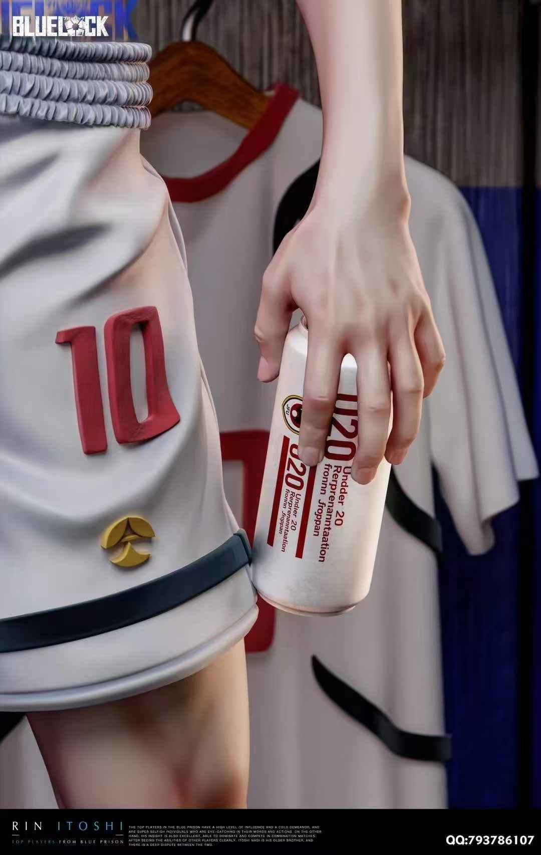 Blue Lock Old Time & Third Eye Studio Sae Itoshi 1/6 Resin Statue