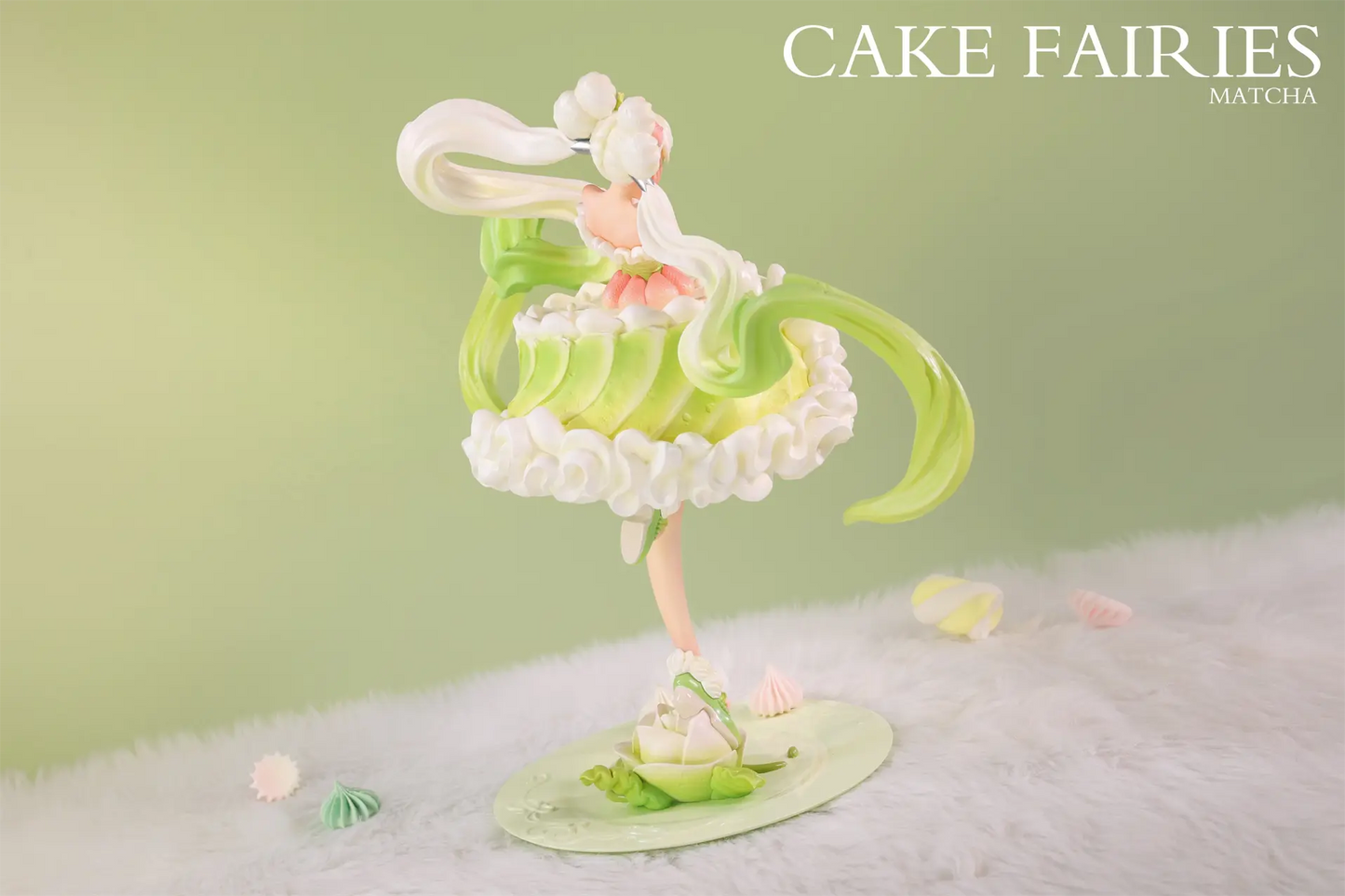 Cake Fairies WeArtDoing Matcha Licensed Resin Statue Statue
