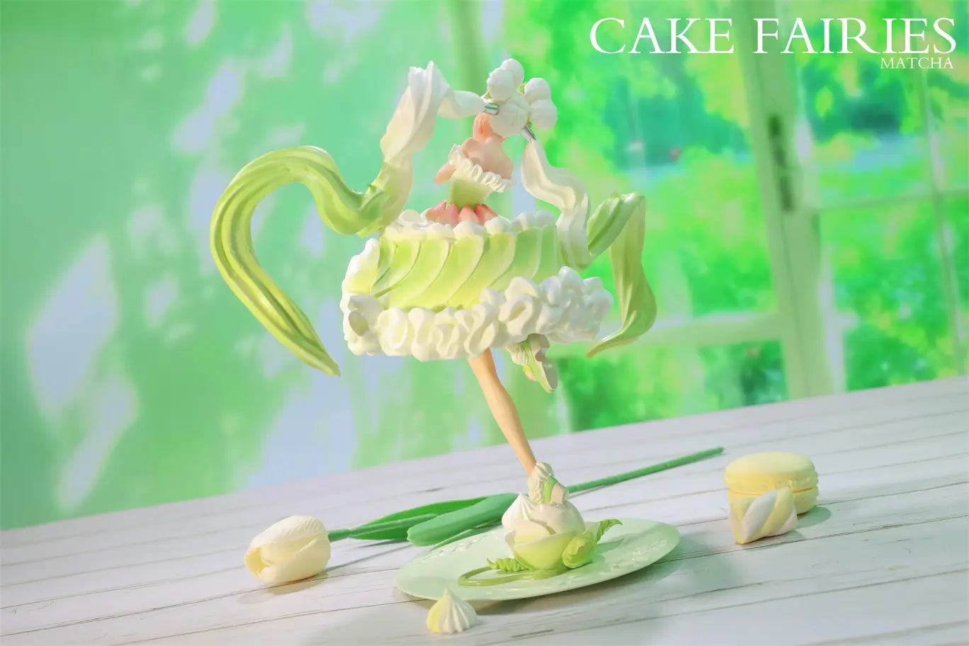 Cake Fairies WeArtDoing Matcha Licensed Resin Statue Statue
