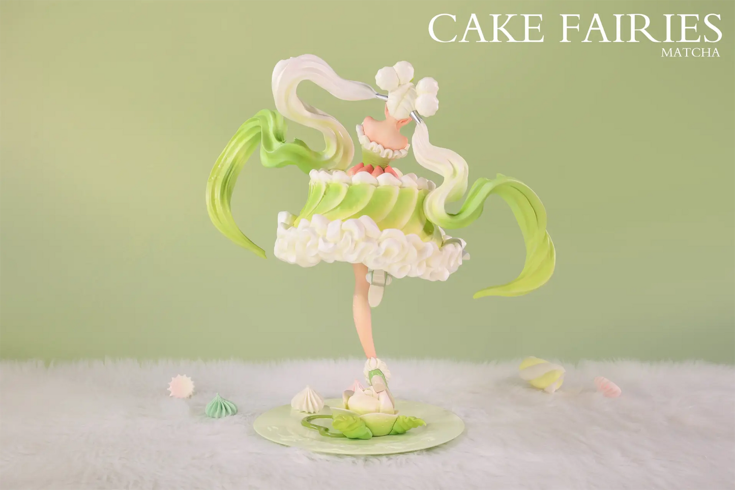 Cake Fairies WeArtDoing Matcha Licensed Resin Statue Statue