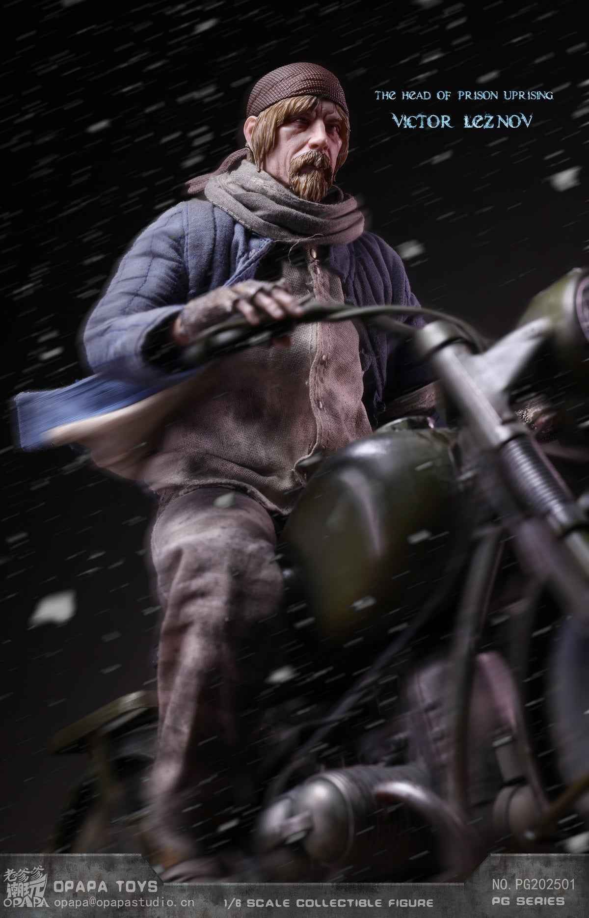 Call of Duty OPAPA TOYS Victor Leznov Reznov The Head of Prison Uprising PG202501 Licensed Action Figure