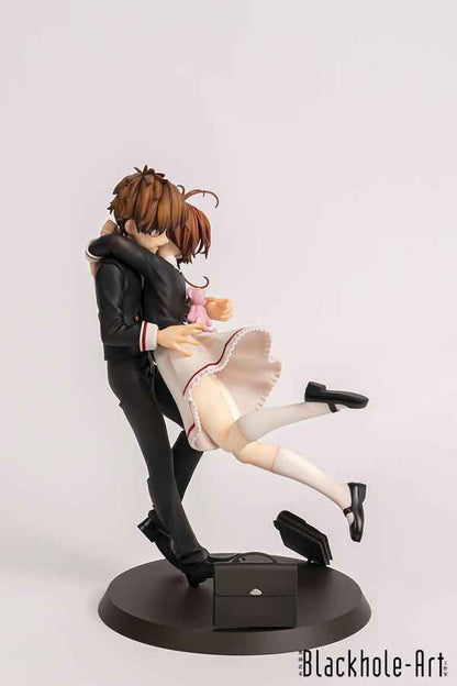 Cardcaptor Sakura BlackHole-Art Studio Syaoran Li and  Sakura Kinomoto Encounter 2.0 Resin Statue