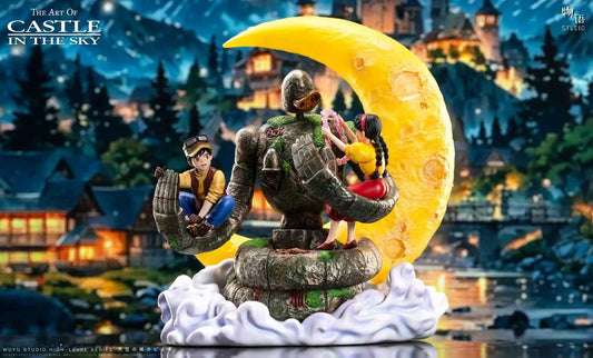 Castle in the Sky Wu Yu Studio Robo & Sheeta & Pasu Resin Statue