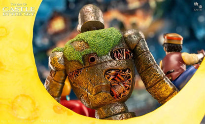 Castle in the Sky Wu Yu Studio Robo & Sheeta & Pasu Resin Statue