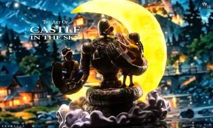 Castle in the Sky Wu Yu Studio Robo & Sheeta & Pasu Resin Statue