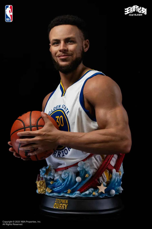 Celebrity Figure ACE PLAYER NBA Stephen Curry 1/1 Bust Licensed Resin Statue