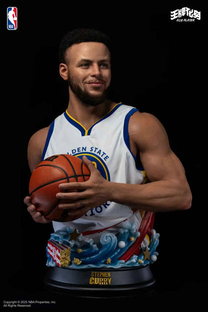 Celebrity Figure ACE PLAYER NBA Stephen Curry 1/1 Bust Licensed Resin Statue