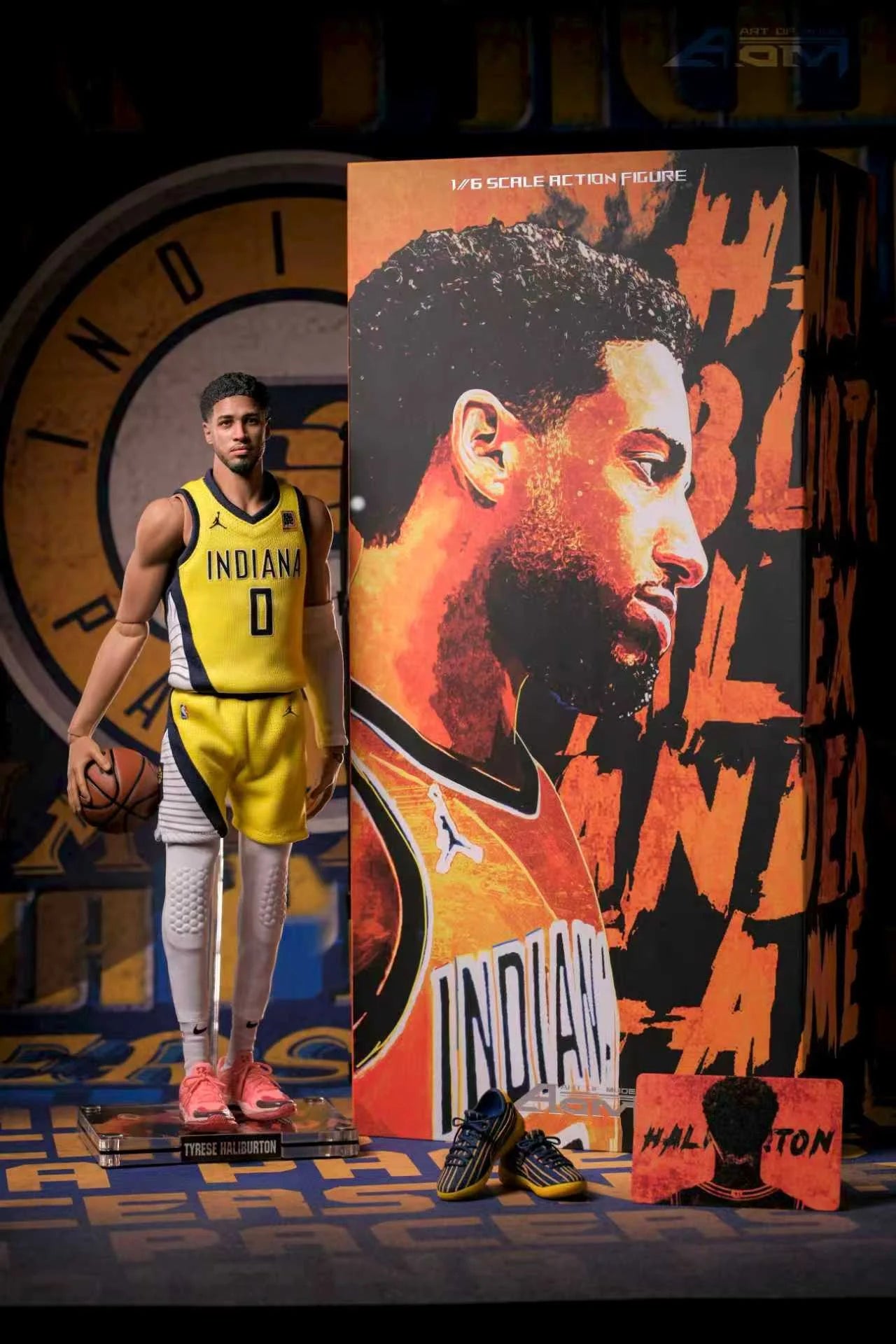 Celebrity Figure  AOM TOYS NBA Haliburton Deluxe Action Figure (3rd party)