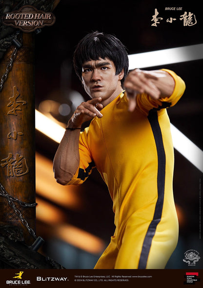 Celebrity Figure Blitzway Bruce Lee Rooted Hair BW-SS-22401 1/4 License Resin Statue