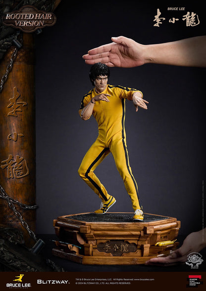 Celebrity Figure Blitzway Bruce Lee Rooted Hair BW-SS-22401 1/4 License Resin Statue