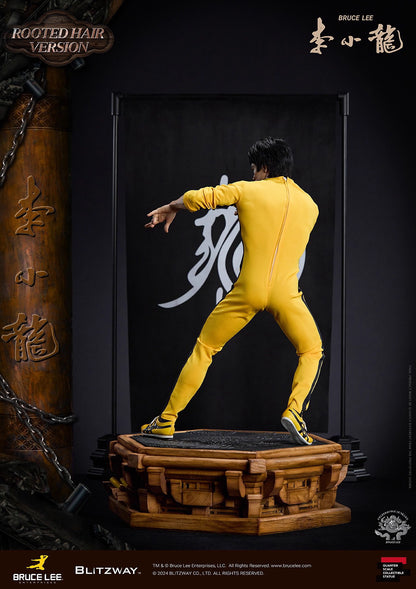 Celebrity Figure Blitzway Bruce Lee Rooted Hair BW-SS-22401 1/4 License Resin Statue