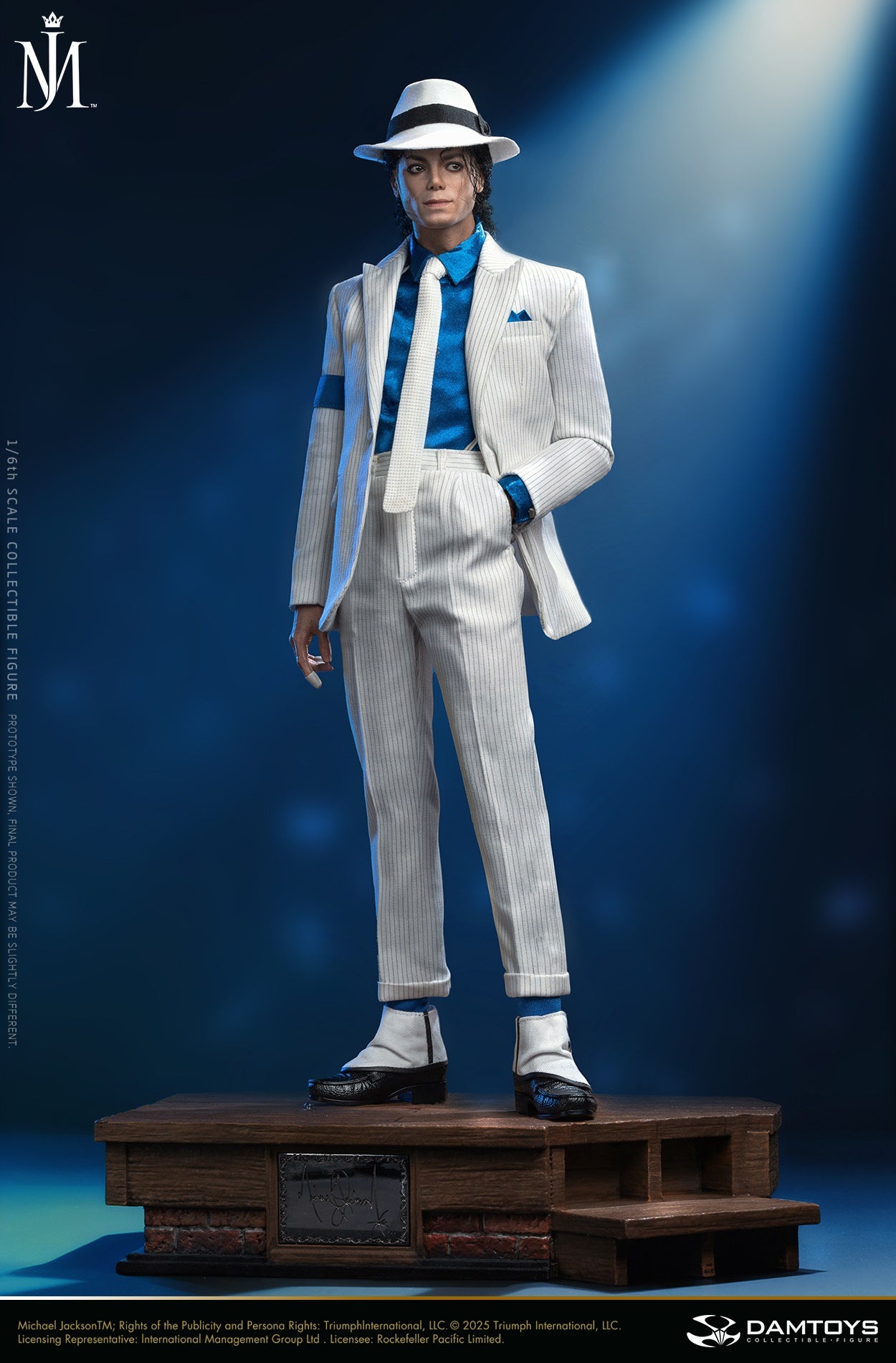 Celebrity Figure DAMTOYS Michael Jackson “Smooth Criminal” Tribute NO.DMS048S 1/6 Licensed Action Figure