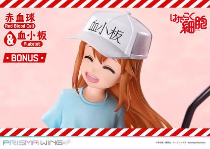 Cells at Work Prime 1 Studio PRISMA WING Red Blood Cell & Platelet PWHSB-01S Licensed PVC Figure
