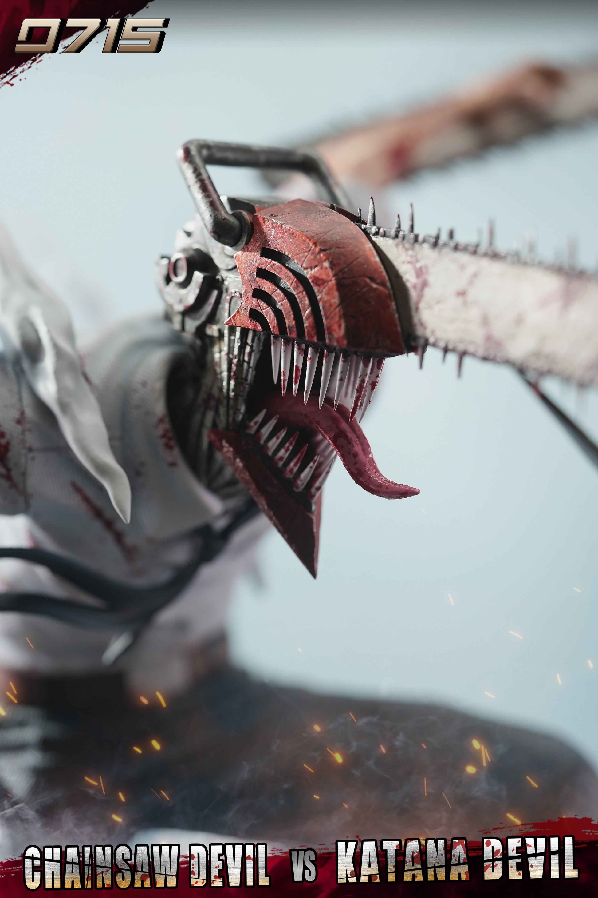 Chainsaw Man 0715 Studio Denji vs. Katana Demon Resin Statue