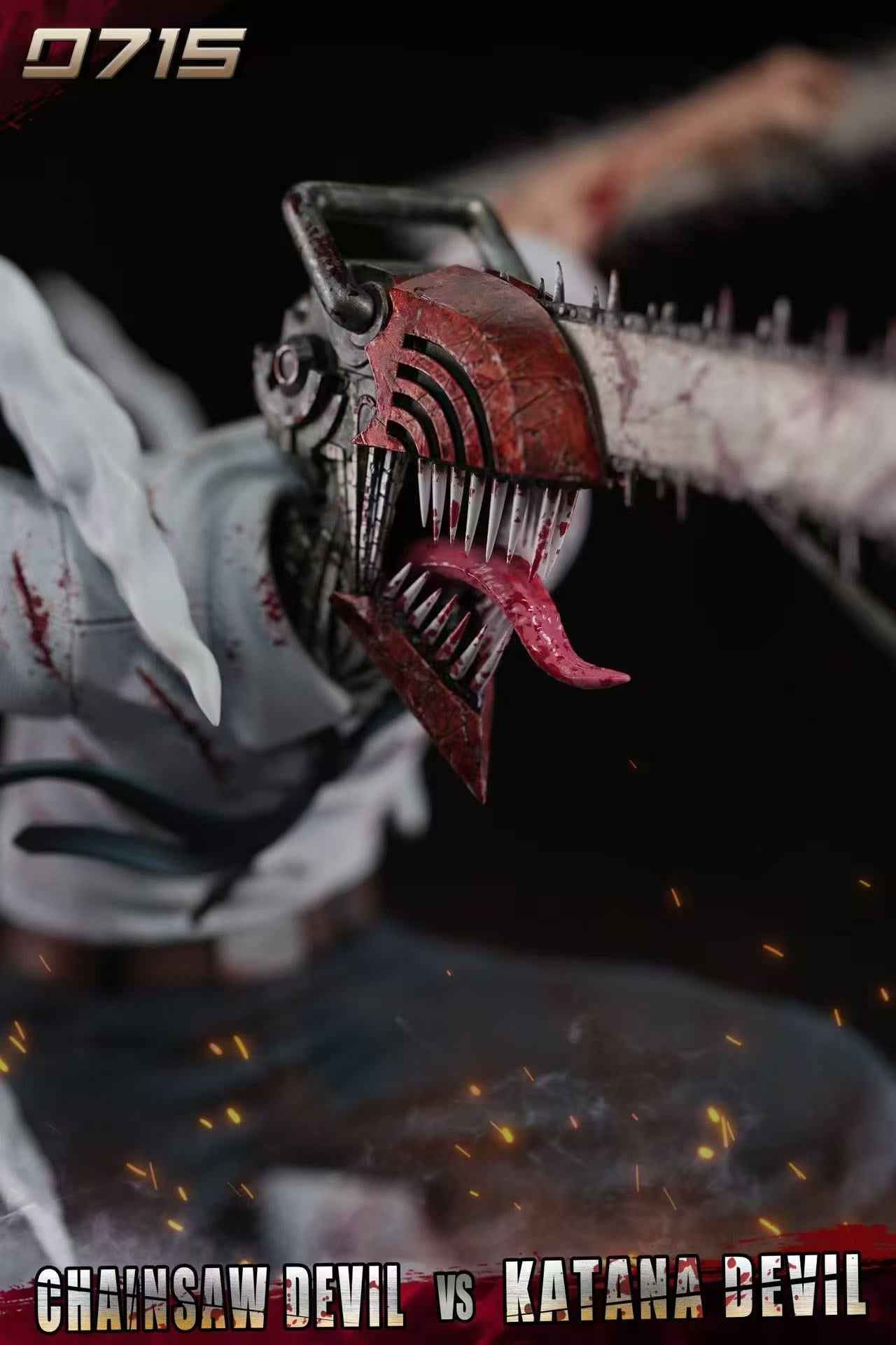 Chainsaw Man 0715 Studio Denji vs. Katana Demon Resin Statue