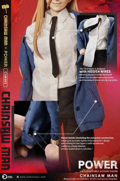 Chainsaw Man Asmus Toys Power CSM002 1/6 Licensed Action Figure