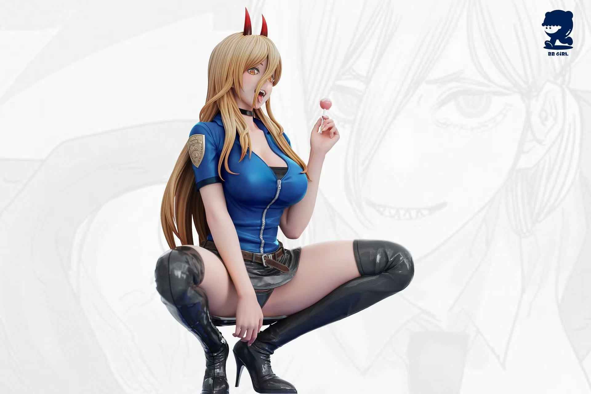 Chainsaw Man BB Girl Studio Power 1/6 Resin Statue