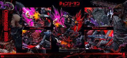 Chainsaw Man Big Feeler Studio Denji vs Reze Resin Statue