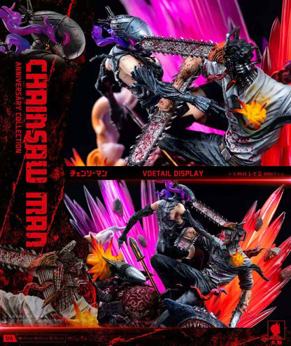 Chainsaw Man Big Feeler Studio Denji vs Reze Resin Statue