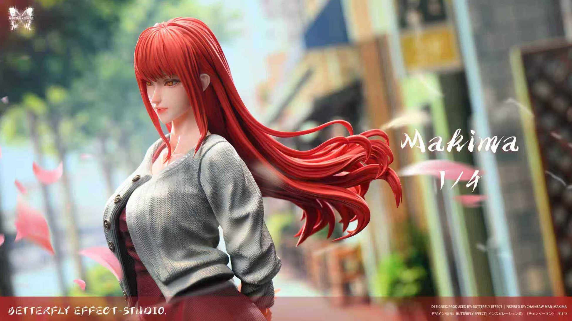 Chainsaw Man Butterfly Effect Studio Reze & Makima Resin Statue