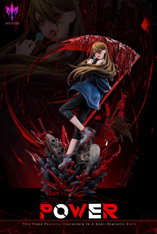 Chainsaw Man Lync Studio Power Resin Statue
