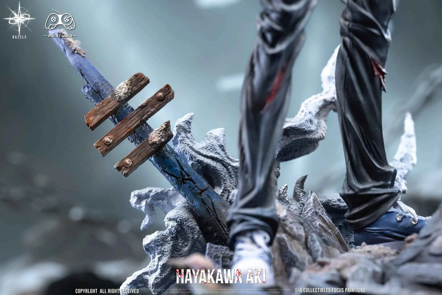 Chainsaw Man PG & Dazzle Studio Hayakawa Aki Resin Statue