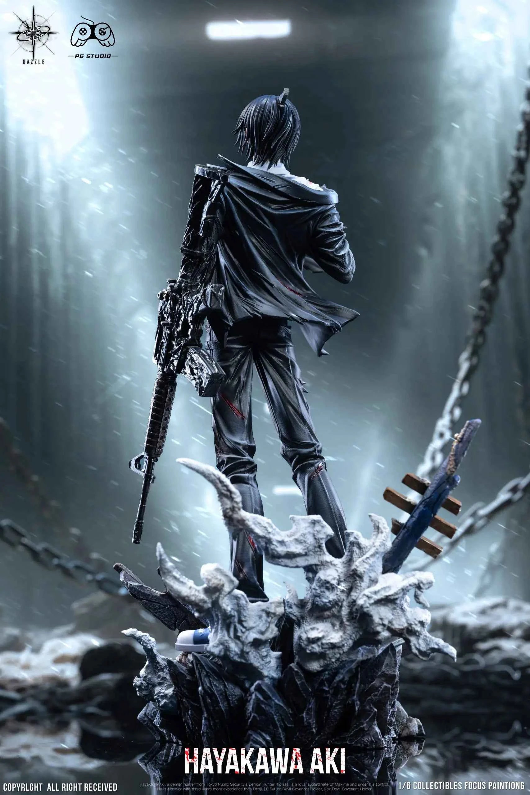 Chainsaw Man PG & Dazzle Studio Hayakawa Aki Resin Statue
